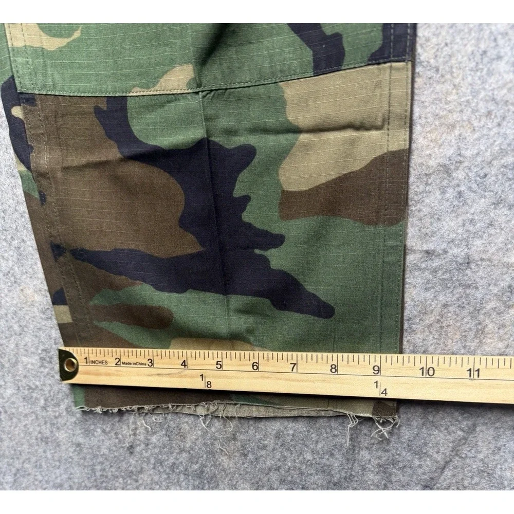 Vintage Woodland Camouflage Combat Trousers Medium Regular 30x32 Camo‎ Military